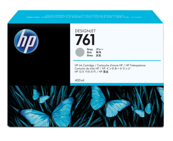 HP 761 grijze DesignJet inktcartridge, 400 ml