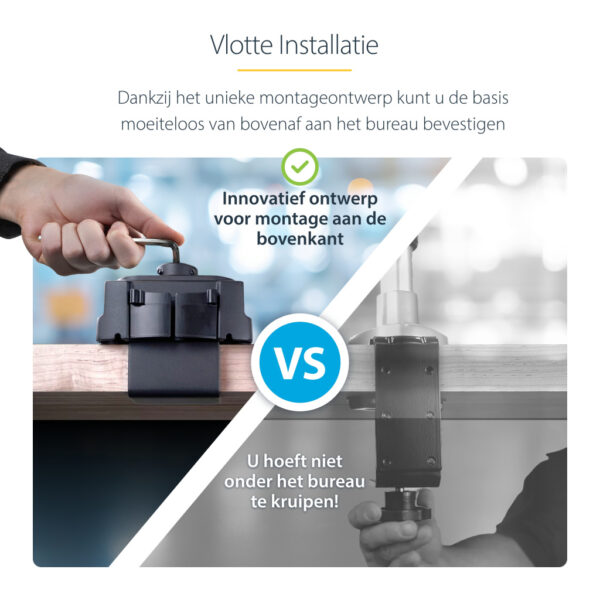 StarTech.com Monitor arm bureau scharnierend 2x USB 3.0 premium - Afbeelding 13