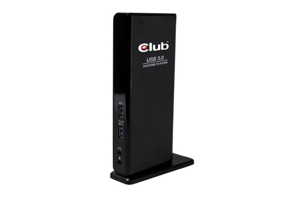 CLUB3D UNIVERSEEL USB 3.0 Type A 1x HDMI 1x DVI ,UTP aansluitingen DisplayLink™ gecertificeerd Docking Station - Afbeelding 4