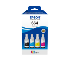 Epson C13T66464A inktcartridge 4 stuk(s) Origineel Zwart, Cyaan, Magenta, Geel