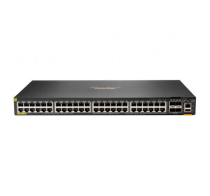 Hewlett Packard Enterprise Aruba CX 6200F 48G Class-4 PoE 4SFP+ 740W Managed L3 Gigabit Ethernet (10/100/1000) Power over Ether
