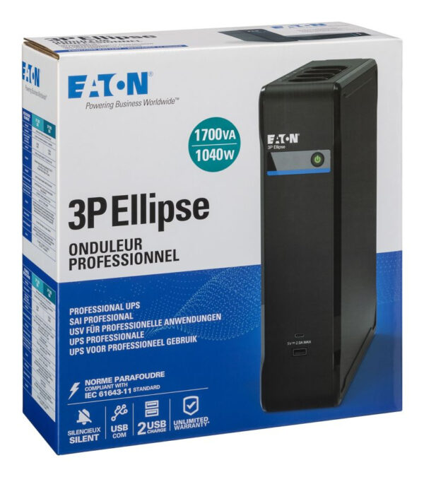 Eaton 3P Ellipse UPS Stand-by (Offline) 1,7 kVA 1040 W 8 AC-uitgang(en) - Afbeelding 11