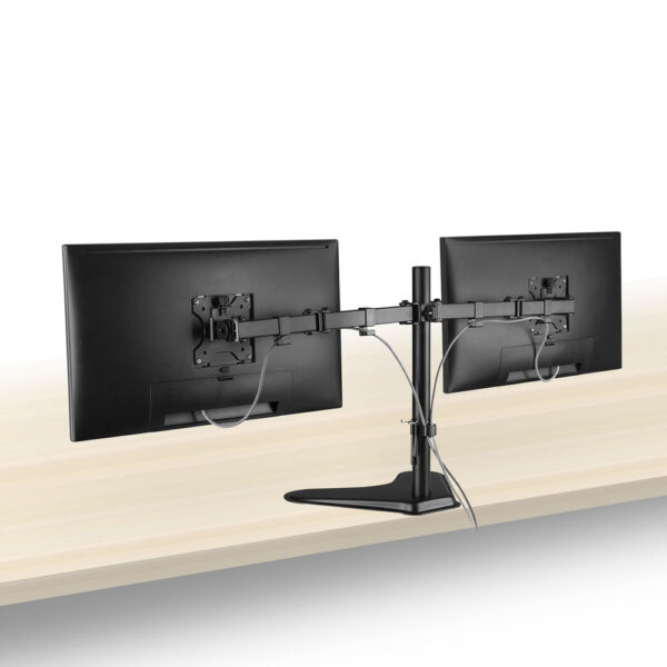 ACT Monitorarm 32" op voet, 2 schermen - Afbeelding 4