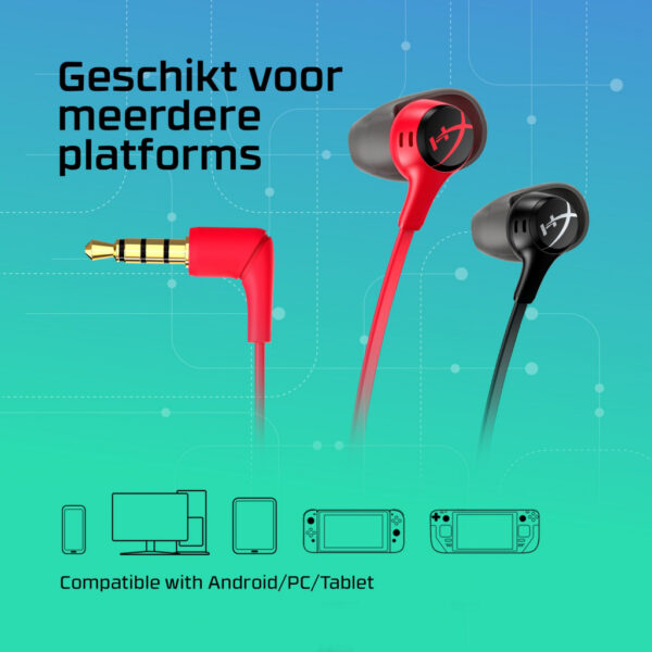 HyperX Cloud Earbuds II zwart - Afbeelding 5