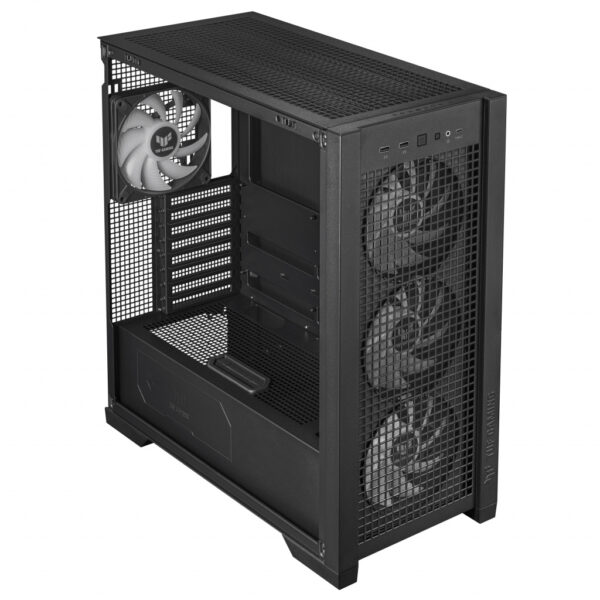 ASUS TUF Gaming GT302 ARGB Midi Tower Zwart - Afbeelding 15