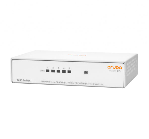 Hewlett Packard Enterprise Aruba Instant On 1430 5G Unmanaged L2 Gigabit Ethernet (10/100/1000) Wit - Afbeelding 2