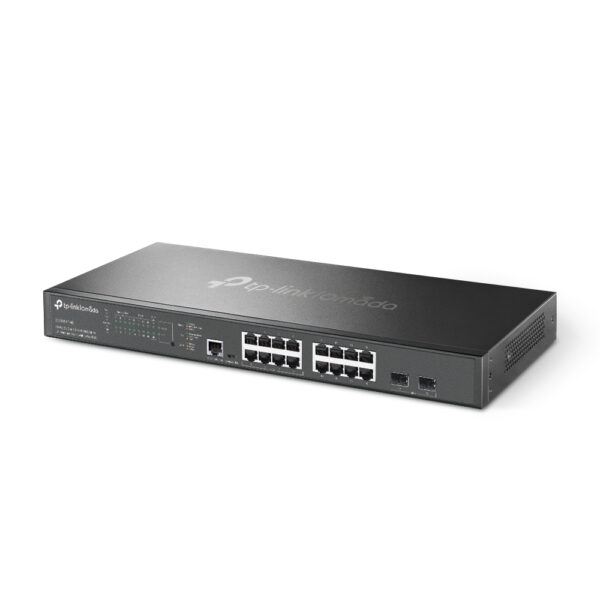 TP-Link Omada SG3218XP-M2 netwerk-switch Managed L2+ 2.5G Ethernet (100/1000/2500) Power over Ethernet (PoE) 1U Zwart - Afbeelding 3