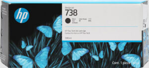 HP 738 300 ml zwarte inktcartridge voor DesignJet