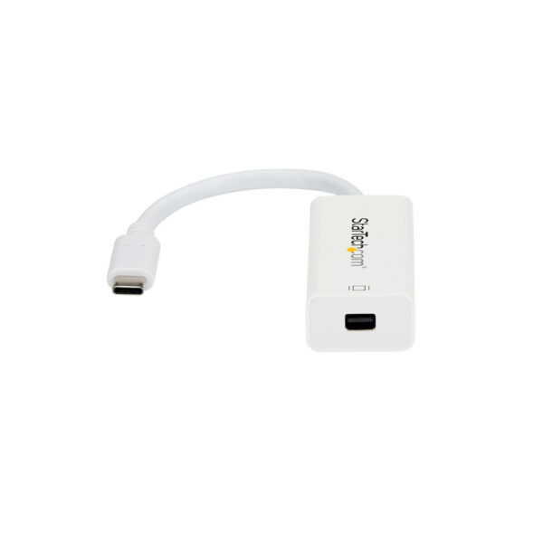 StarTech.com USB-C naar Mini DisplayPort Adapter - 4K 60Hz - Wit - USB 3.1 Type-C naar Mini DP Adapter - Verbeterde versie is CD - Afbeelding 7