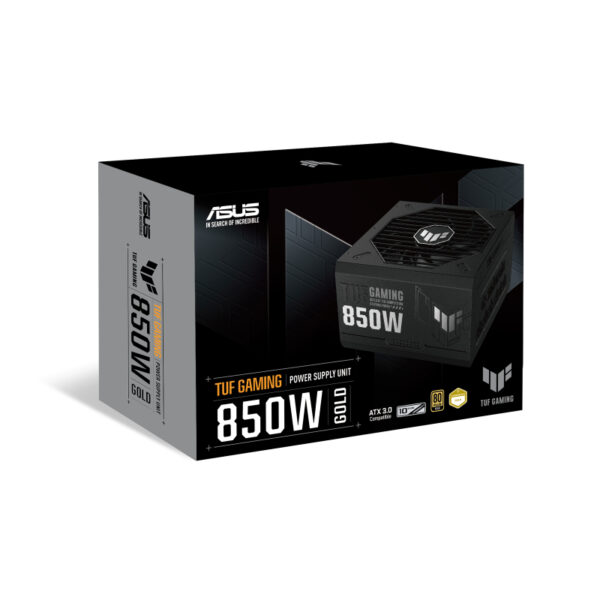 ASUS TUF Gaming 850W Gold power supply unit 24-pin ATX ATX Zwart - Afbeelding 11