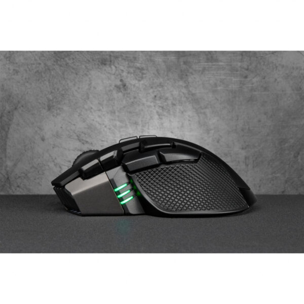 Corsair IRONCLAW RGB muis Gamen Rechtshandig RF Wireless + Bluetooth + USB Type-A Optisch 18000 DPI - Afbeelding 6