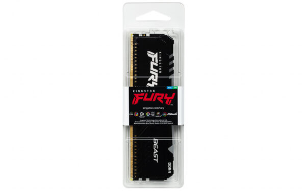 Kingston Technology FURY Beast RGB geheugenmodule 8 GB 1 x 8 GB DDR4 - Afbeelding 5