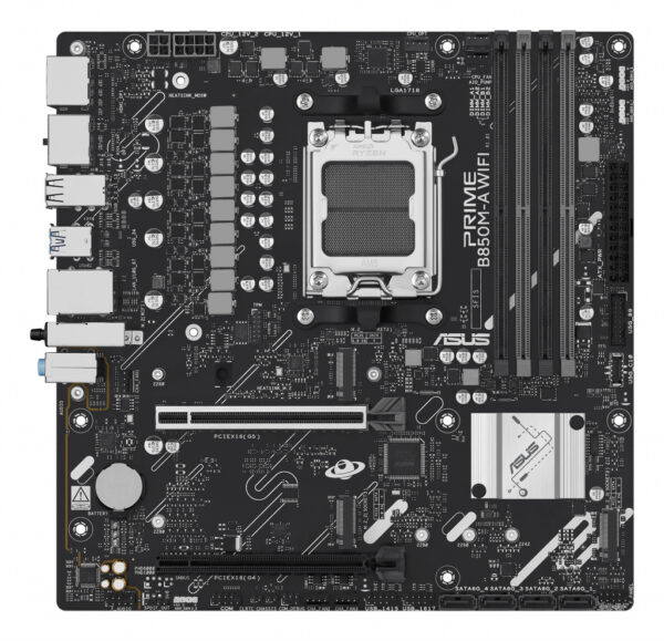 ASUS PRIME B850M-A WIFI AMD B850 Socket AM5 micro ATX - Afbeelding 2