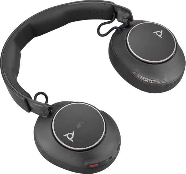 POLY Voyager Surround 80 UC Microsoft Teams Certified USB-C Headset + USB-C/A-adapter - Afbeelding 11