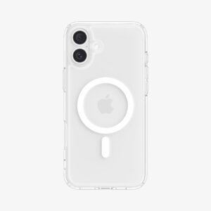 Spigen Ultra Hybrid (MagFit) mobiele telefoon behuizingen 15,5 cm (6.1") Hoes Transparant, Wit