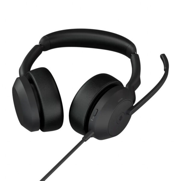 Jabra Evolve2 50 Headset Bedraad Hoofdband Kantoor/callcenter USB Type-C / USB Type-A Bluetooth Zwart - Afbeelding 2