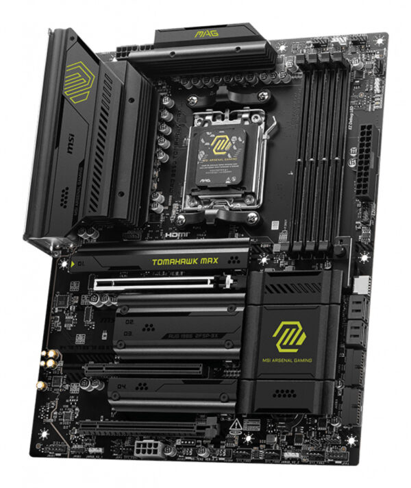 MSI MAG B850 TOMAHAWK MAX WIFI moederbord AMD B850 Socket AM5 ATX - Afbeelding 3