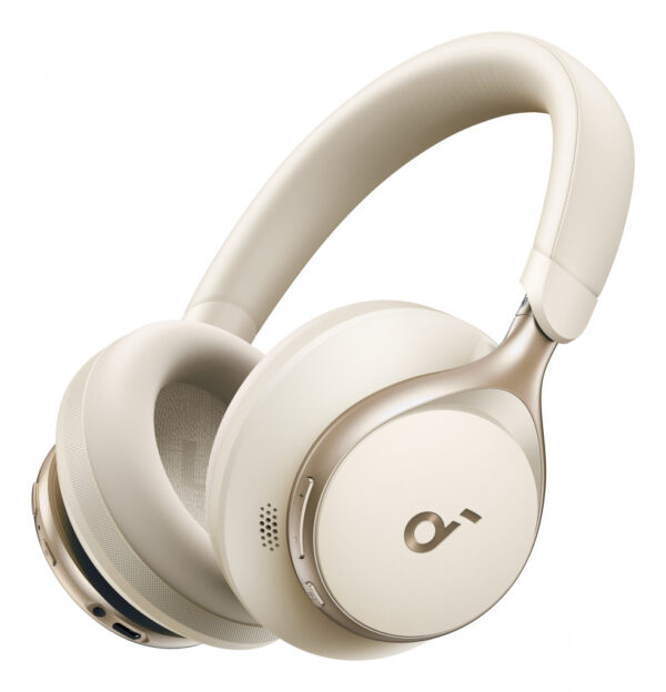 Soundcore Space One Headset Bedraad en draadloos Hoofdband Oproepen/muziek Bluetooth Crème - Afbeelding 7