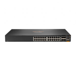 Hewlett Packard Enterprise Aruba 6300F 24-port 1GbE & 4-port SFP56 Managed L3 Gigabit Ethernet (10/100/1000) 1U Grijs