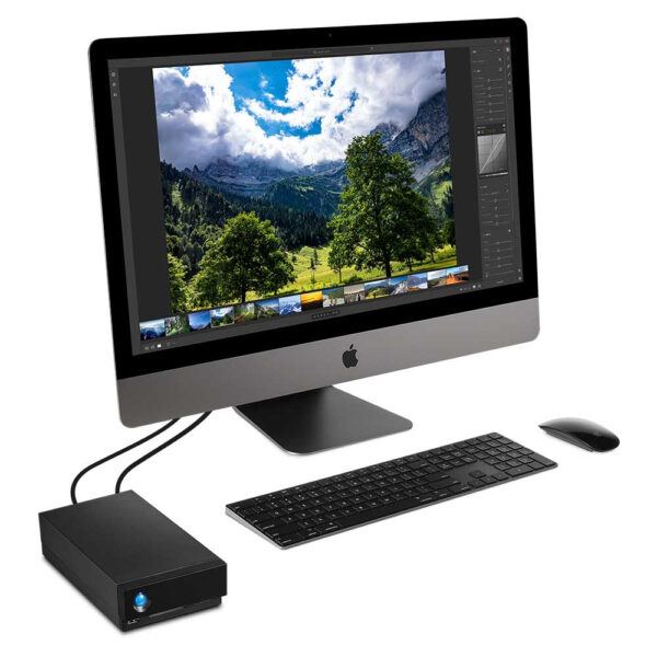 LaCie 1big Dock externe harde schijf 8 TB 7200 RPM 3.5" USB Type-A 3.2 Gen 1 (3.1 Gen 1) Zwart - Afbeelding 10