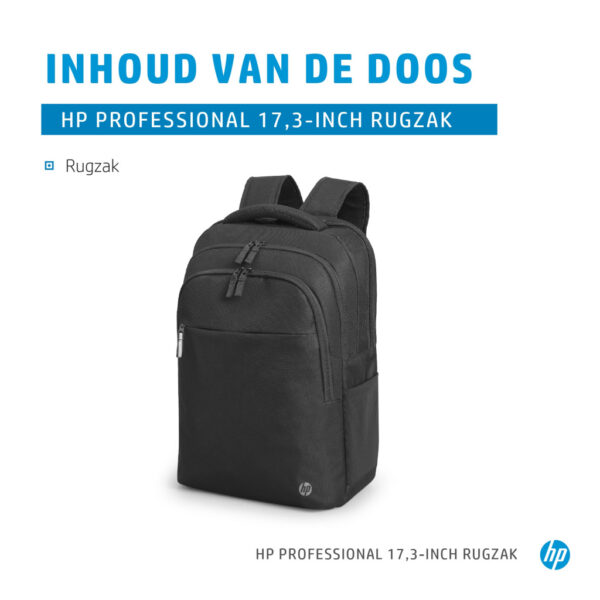HP Professional 17,3-inch rugzak - Afbeelding 7