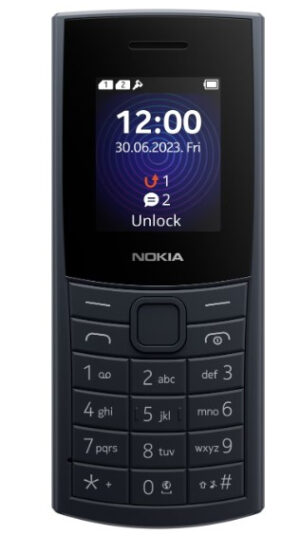 Nokia 110 4G 4,57 cm (1.8") 94,5 g Blauw Basistelefoon