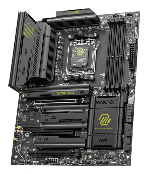 MSI MAG X870E TOMAHAWK WIFI moederbord AMD X870E Socket AM5 ATX - Afbeelding 3