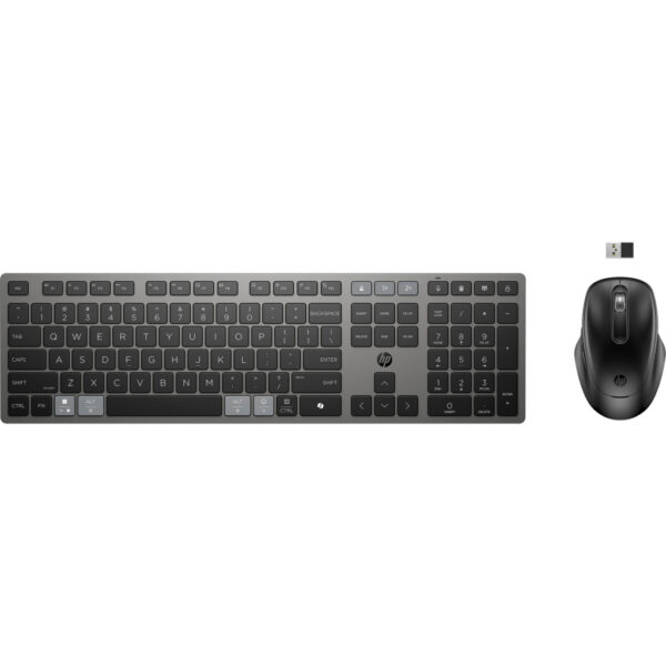 HP 725 Multi-Device Rechargeable Wireless Keyboard and Mouse Combo - Afbeelding 2