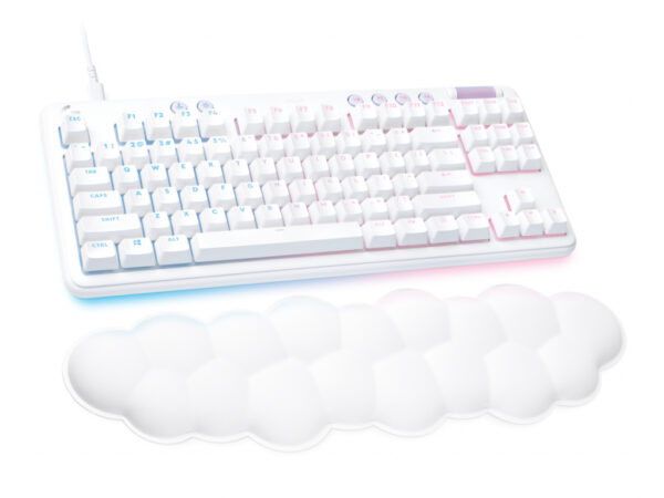 Logitech G 920-010416 toetsenbord Gamen USB AZERTY Frans Wit - Afbeelding 4