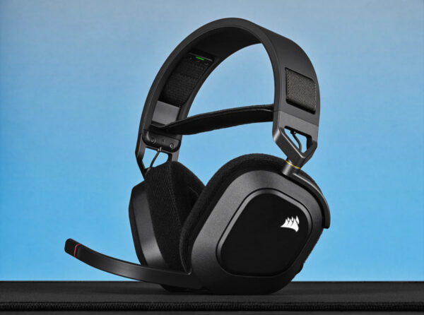 Corsair HS80 RGB Headset Draadloos Hoofdband Gamen Zwart - Afbeelding 4