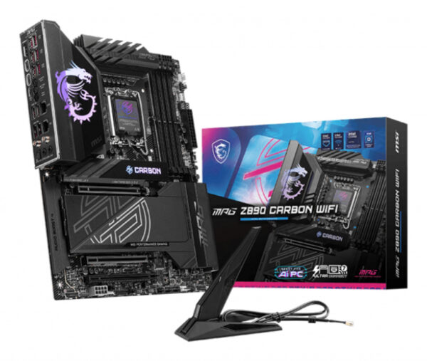 MSI MPG Z890 CARBON WIFI moederbord Intel Z890 LGA 1851 (Socket V1) ATX