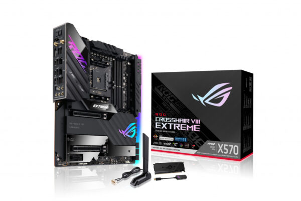 ASUS ROG Crosshair VIII Extreme AMD X570 Socket AM4 Verlengd ATX - Afbeelding 12