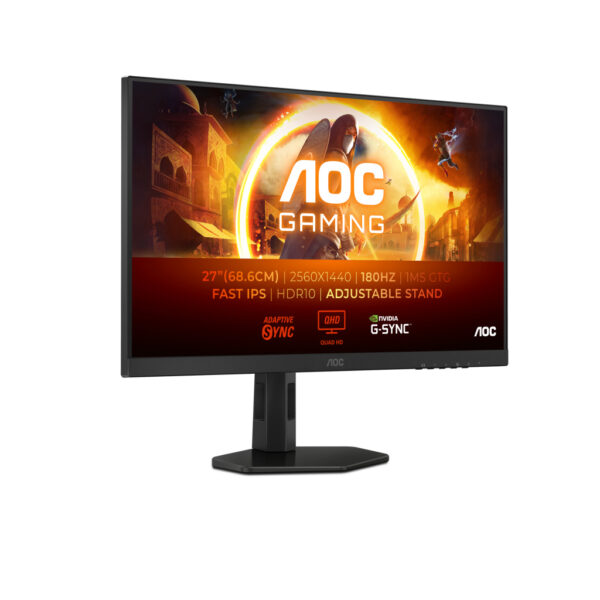 AOC G4 Q27G4XF computer monitor 68,6 cm (27") 2560 x 1440 Pixels Quad HD LED - Afbeelding 3