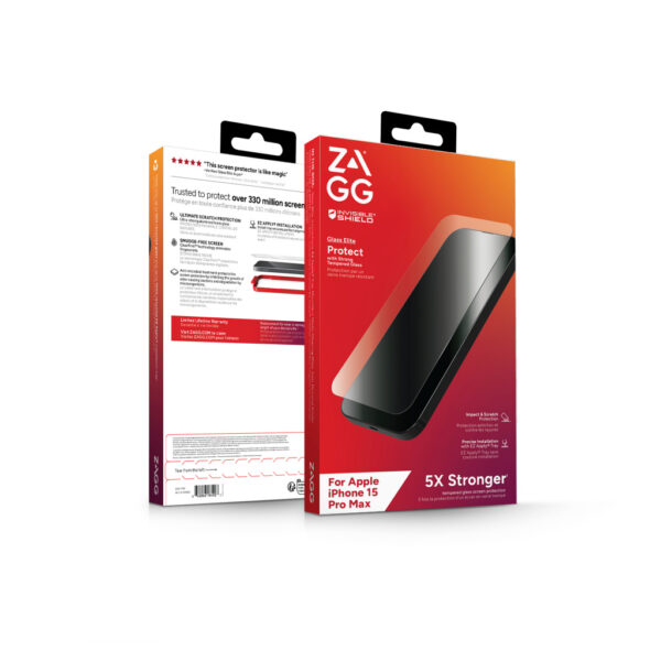ZAGG Glass Elite Doorzichtige schermbeschermer Apple 1 stuk(s) - Afbeelding 4