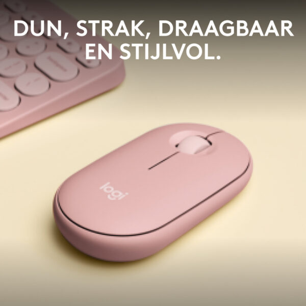 Logitech 910-007014 muis Reizen Ambidextrous RF-draadloos + Bluetooth Optisch 4000 DPI - Afbeelding 2