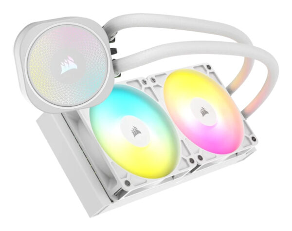 Corsair Nautilus 240 RS ARGB Liquid Processor Alles-in-één vloeistofkoeler Wit 1 stuk(s) - Afbeelding 9