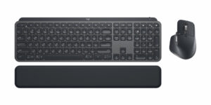Logitech 920-010932 toetsenbord Inclusief muis Kantoor RF-draadloos + Bluetooth QWERTY UK International Grafiet