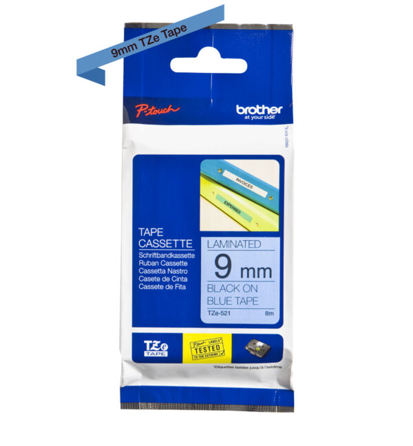 Brother Labeltape 9mm - Afbeelding 3