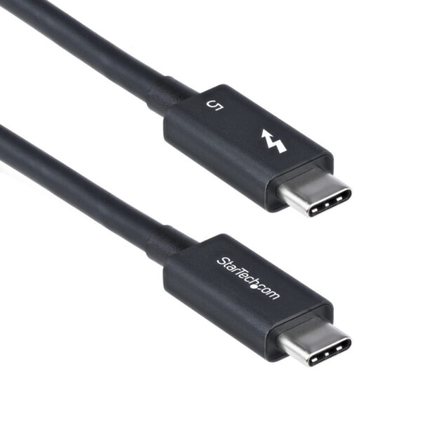 StarTech.com 80cm Thunderbolt 5 Kabel, 80Gbps/Tot 120Gbps, 240W PD EPR, 8K 60Hz,Thunderbolt-Gecertificeerde Kabel, Compatibel m