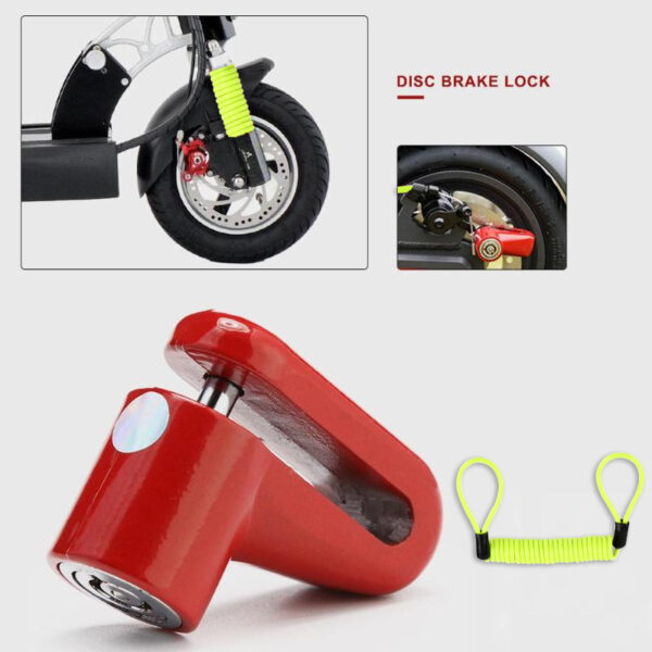 PRO-mounts Disc Lock + Cable - Afbeelding 4