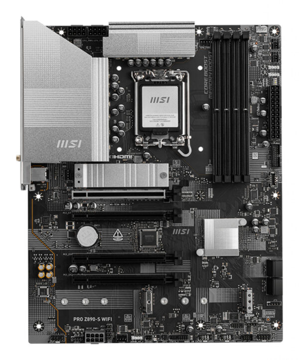 MSI PRO Z890-S WIFI moederbord Intel Z890 LGA 1851 (Socket V1) ATX - Afbeelding 2