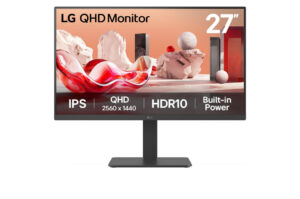 LG 27BA45QB-B.AEU computer monitor 68,6 cm (27") 2560 x 1440 Pixels Quad HD LCD Zwart