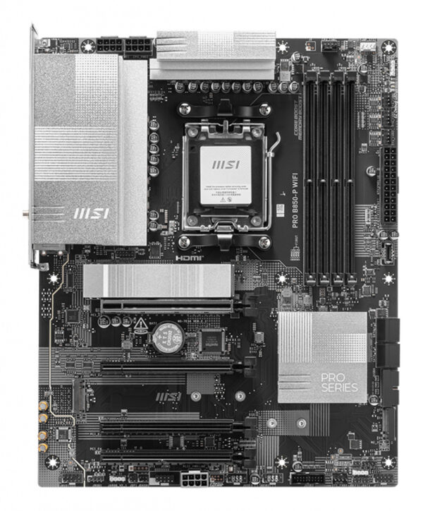 MSI PRO B850-P WIFI moederbord AMD B850 Socket AM5 ATX - Afbeelding 2