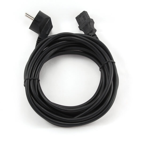Gembird PC-186-VDE-5M electriciteitssnoer Zwart - Afbeelding 4