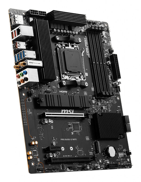 MSI PRO B650-S WIFI moederbord AMD B650 Socket AM5 ATX - Afbeelding 4