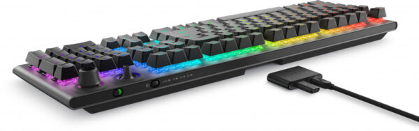 Alienware AW920K toetsenbord Gamen USB + RF Wireless + Bluetooth Grijs - Afbeelding 7