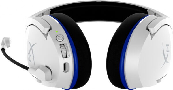 HyperX Cloud Stinger Core - draadloze gamingheadset (wit-blauw) - PS5-PS4 - Afbeelding 12