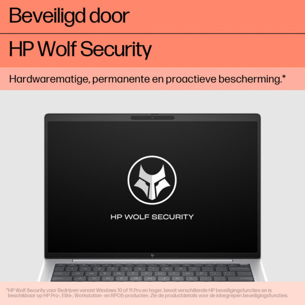 HP EliteBook 1040 G11 Intel Core Ultra 5 125H Laptop 35,6 cm (14") WUXGA 32 GB LPDDR5x-SDRAM 512 GB SSD Wi-Fi 6E (802.11ax) Win - Afbeelding 9