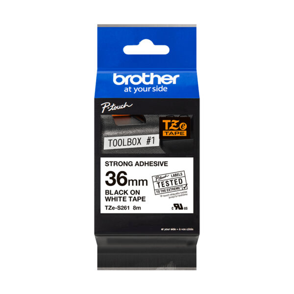 Brother TZE-S261 labelprinter-tape TZ - Afbeelding 2