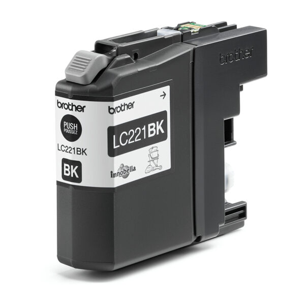 Brother LC221BK inktcartridge 1 stuk(s) Origineel Zwart - Afbeelding 2